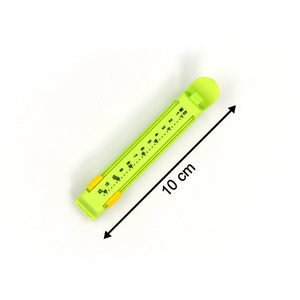Food bag clips set for home kitchen, multicolor plastic.