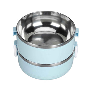 PremiumAV Multi Layer Stainless Steel Hot Lunch Box (2 Layer)