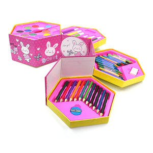 PremiumAV PremiumAV Colouring Combo Colors Box Color Pencil,Crayons, Water Color, Sketch Pens Set of 46 –  