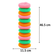 Durable round scrubbers from Velvet Wipe, ideal for everyday and heavy-duty kitchen cleaning.