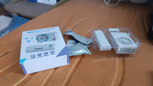 AC Design Solar-Powered Car Air Freshener: Built-in Perfume Diffuser for Dashboard and AC Vent