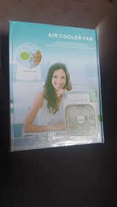 PremiumAV Portable Air Conditioner Fan 7 Color Changing Light (Big / 1 Pc) - PremiumAV