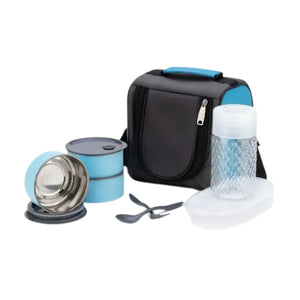 PremiumAV All-in-One Lunch Box with Fabric Bag for Office & School - PremiumAV