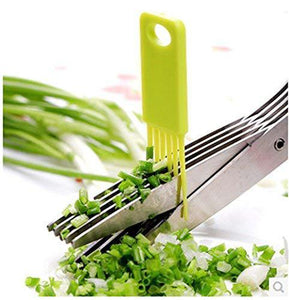 PremiumAV PremiumAV Stainless Steel 5-Blade Herb Scissors –  