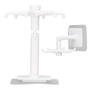 360° Rotating Folding Hook Self-Adhesive Waterproof Wall Mounted Hook  - PremiumAV