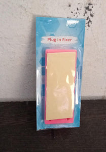 Plug organizer with reusable adhesive mount