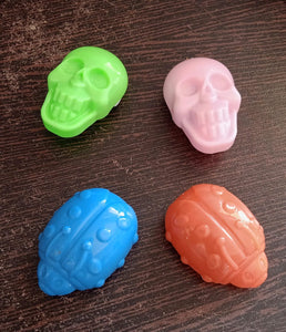 PremiumAV Pull Back Skull Toy, Small DIY Pull Back Skull Toy For Kids  - PremiumAV
