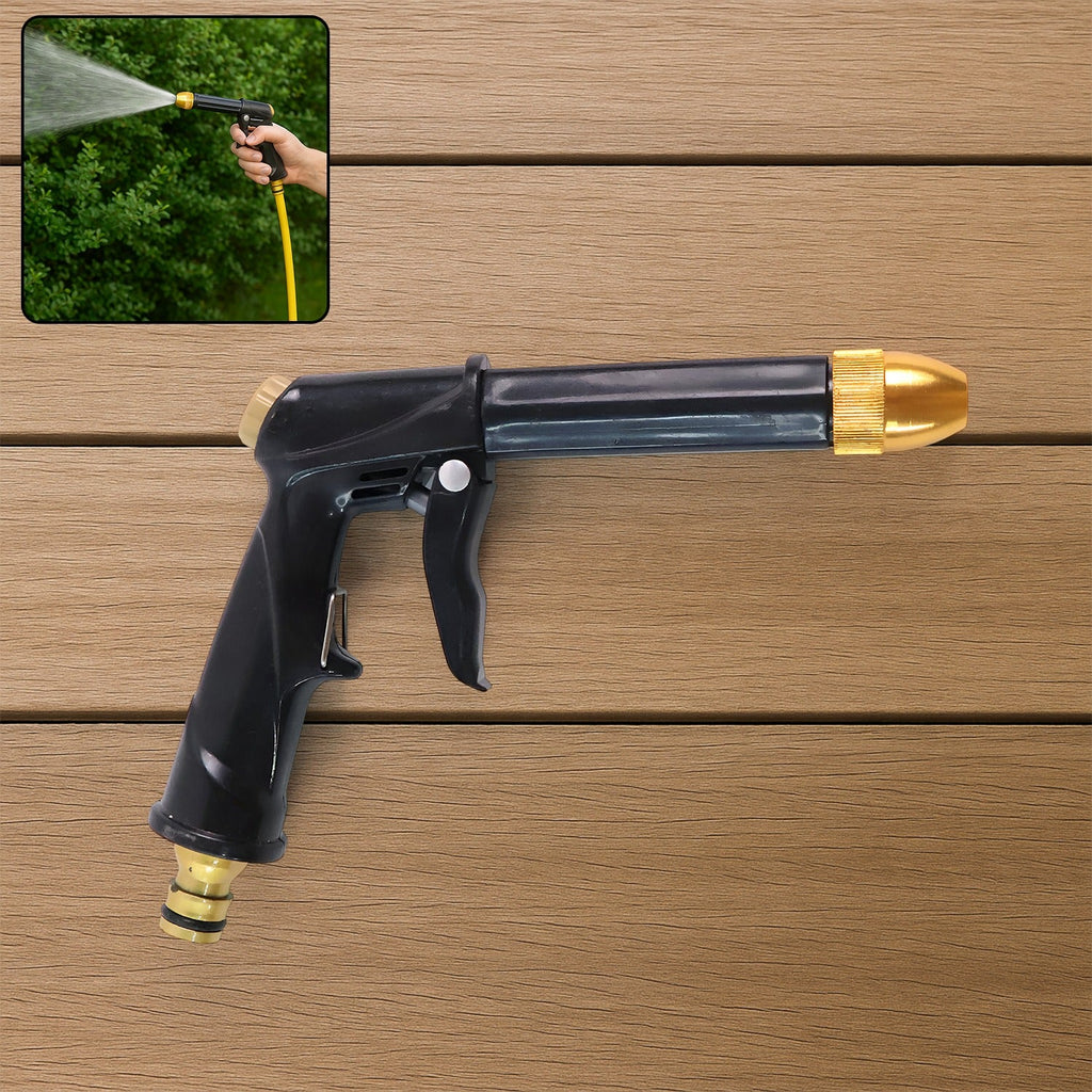 Water Spray Gun for Car Wash & Gardening (Multi-Mode, Brass)