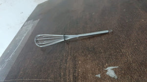 PremiumAV Stainless Steel Manual Milk Frother Egg Whisk Free Egg Separator (1 Pc) - PremiumAV