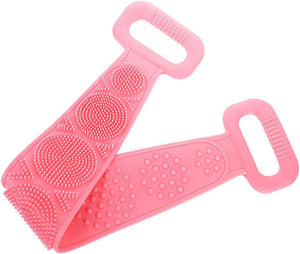 Eco-Friendly Silicone Shower Brush & Back Scrubber Towel  - PremiumAV