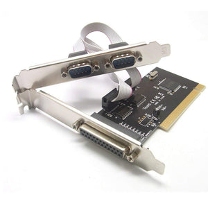 BigPlayer BigPlayer 2 x DB9 (Serial, RS232) & 1x DB25 (LPT1, Parallel) Ports PCI Card with Chipset - PremiumAV