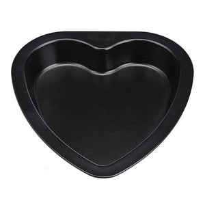 PremiumAV PremiumAV Heart Shape Cake Mould Non Stick  Steel 1 kg Cake Baking Tray ( 23cm) –  