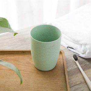 PremiumAV Reusable Cups/Mugs/ Glass/ Tumbler Set Eco Friendly Cups for Drinking Tea Coffee, Dishwasher Safe, Non-slip Bathroom Cup Tooth Cups For Home  - PremiumAV