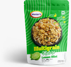PremiumAV Maniarr's Lemon Mint ROASTED MULTIGRAIN MIXTURE (200Gm) - PremiumAV