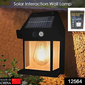 PremiumAV Solar Wall Lamp  Wireless Outdoor Light with Motion Sensor & 3 Modes  - PremiumAV