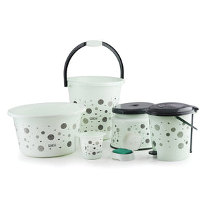 Bathroom stool and accessories set