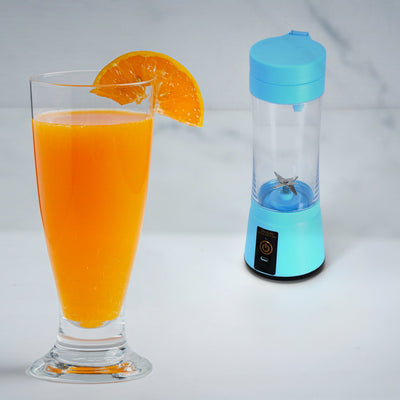 PremiumAV Portable USB Rechargeable 6-Blade Juicer Blender