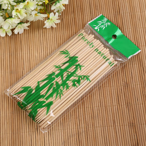 Natural Bamboo Wooden Skewers / BBQ Sticks for Barbeque and Grilling  - PremiumAV