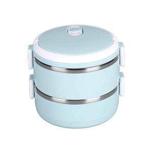 PremiumAV Multi Layer Stainless Steel Hot Lunch Box (2 Layer)
