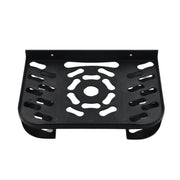 Wall-mounted Set Top Box Stand from , neatly holding a DTH receiver and remote.
