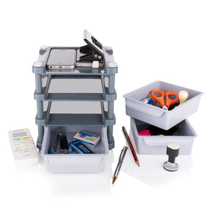 PremiumAV PremiumAV Mini 3 Layer Drawer Used for storing makeup equipment’s and kits used by women’s and ladies. –  