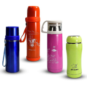 PremiumAV Stainless Steel Mix Bottle for Water & Beverages (1 Pc)