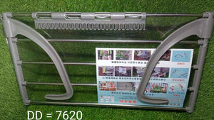 PremiumAV Steel Small Hanging Rack Cloth Drying Rack for Home, Balcony, and Window