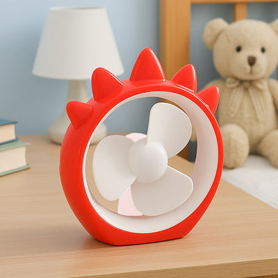 Mini Desktop Fan – Rechargeable USB Cooling Fan for Home, Office & Car (Battery Not Included)