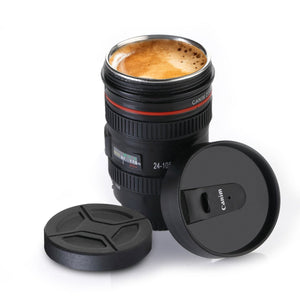 PremiumAV PremiumAV Plastic Camera Lens Stainless Steel Coffee Mug –  