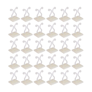 PremiumAV PremiumAV wall Plant Climbing Clip widely used for holding plants and poultry purposes and all (30 Pcs Set) –  