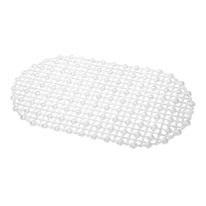 PremiumAV Nonslip Soft Rubber Bath Mat for Bathtub and Shower, Anti Slip Bacterial Anti Bacterial Machine Washable PVC Bath Mat