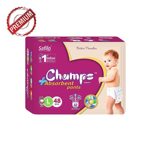 Premium Champs High Absorbent Pant Style Diaper Small, Medium and Large Size Diaper  - PremiumAV