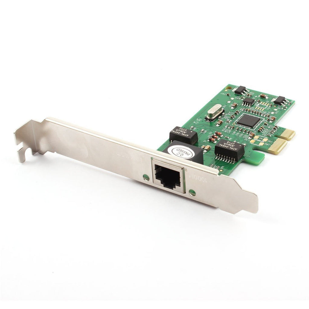 PremiumAV PremiumAV PremiumAV Network LAN PCI-E Express Card Desktop Controller Adapter Connector (Multicolor) –  