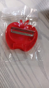 PremiumAV Apple-Shaped Folding Peeler  Compact & Easy Veg Peeling - PremiumAV