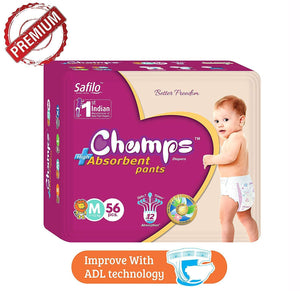 PremiumAV PremiumAV Premium Champs High Absorbent Pant Style Diaper Small, Medium and Large Size Diaper –  