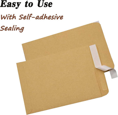 PremiumAV Brown Kraft Envelope for Invitations & Office Use (1 Pc, 16x14 Inch)