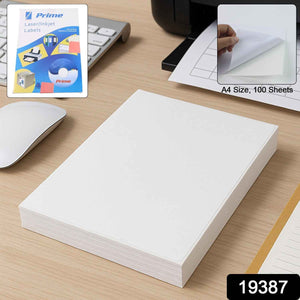 A4 Size Self-Adhesive Printable Label Sheets (100 sheet)