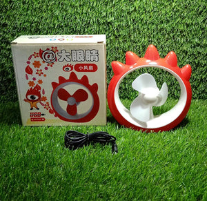 PremiumAV Mini Desktop Fan  Rechargeable USB Cooling Fan for Home, Office & Car (Battery Not Included)  - PremiumAV