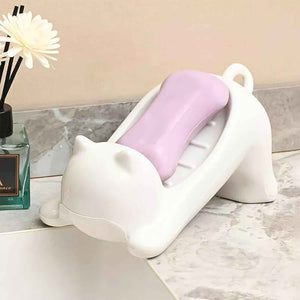 Cartoon Animal Shape Soap Dish Holder (1  Pc)