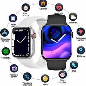 PremiumAV T900 Pro Max Smart Watch for Men & Women, 1.92 Inch HD Display, Bluetooth Calling Smartwatch with Fitness Tracker, Heart Rate & Sleep Monitor, Sports Modes, IP67 Waterproof, White