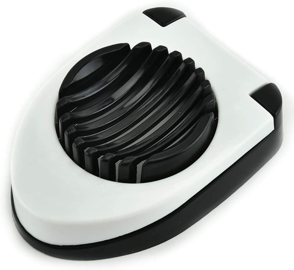 PremiumAV PremiumAV Oval Shape Plastic Multi Purpose Egg Cutter / Slicer with Stainless Steel Wires –  