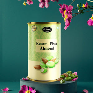 PremiumAV Kesar-Pista Almonds Chocolate (96 g) - PremiumAV