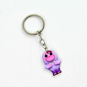 Cute Cartoon Character Keychain (1 Pc)