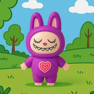 Cartoon Character Face Changing Toy With Key Holder, Keychain (1 Pc)