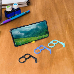 Plastic Hand Mobile Stand (Mix Color / 50 Pc)