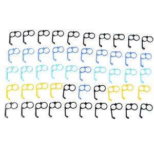 Plastic Hand Mobile Stand (Mix Color / 50 Pc)