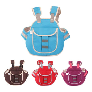 Baby Safety Belt For Kinds Carrier, Children Motorcycle Safety Harness - Child Ride Strap - Kids Vehicle Adjustable Safety Harness Strap for Two Wheeler Bike Horseback Riding Travel (1 Pc)  - PremiumAV