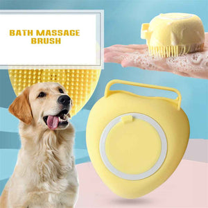 PremiumAV Silicon Massage Bath Brush Hair, Scalp & Bathing Brush For Cleaning Body