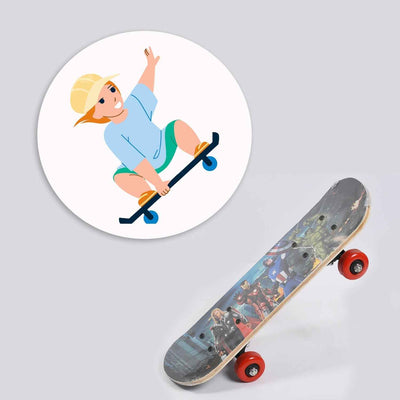 Knx Lightweight Wood Skateboard for Kids, Teens, Adults