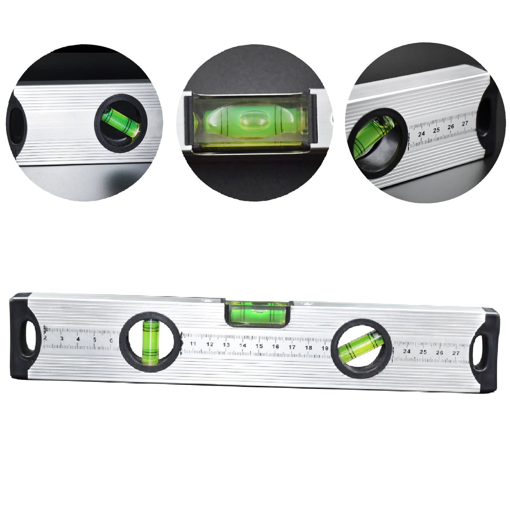 PremiumAV PremiumAV 28 cm Aluminum Alloy Magnetic Torpedo Level Metric Rulers –  